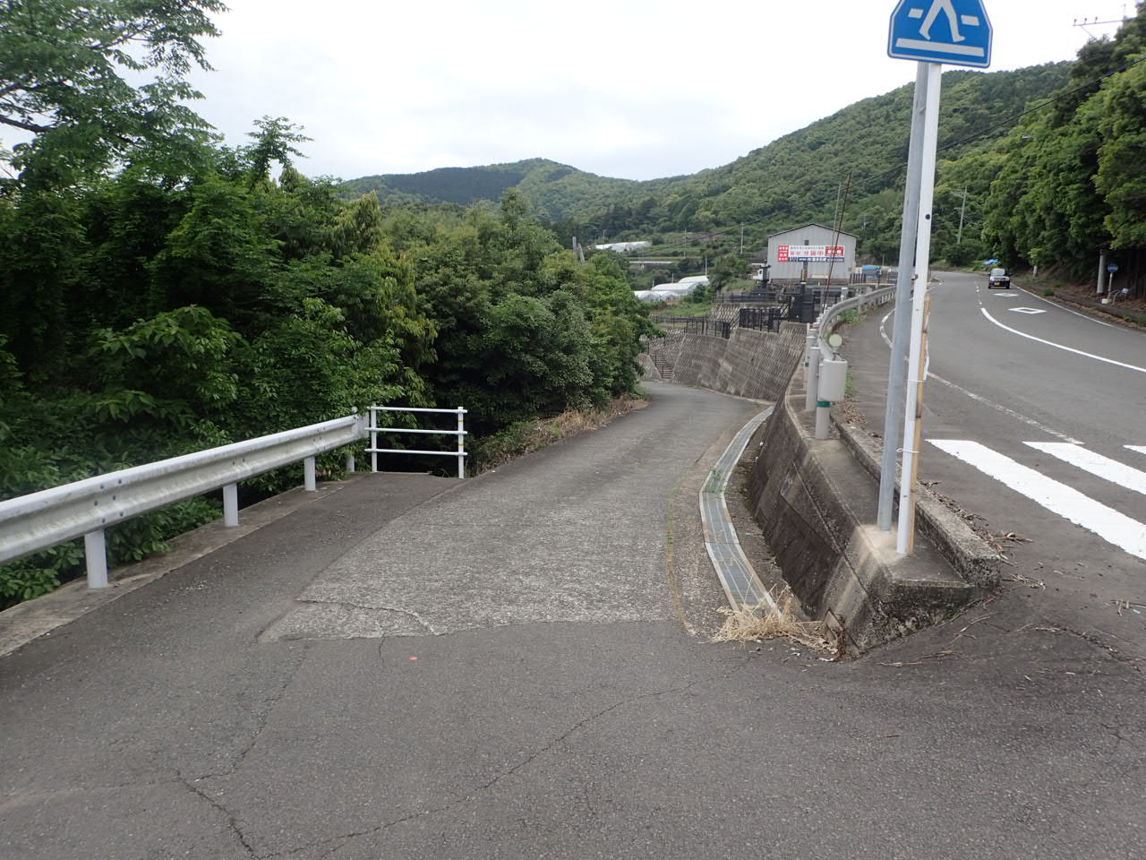 市道春日町1号線道路改良工事の写真